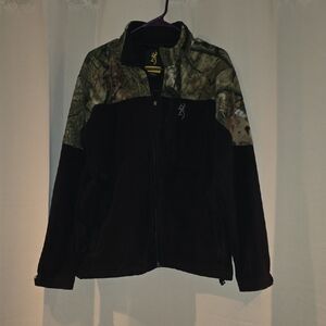 Browning Forest Camo 1/4 Zip Sweater